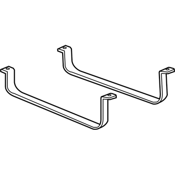 Volkswagen Routan Fuel Tank Strap - 7B0-201-653
