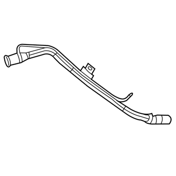 Volkswagen Routan Fuel Tank Filler Neck - 7B0-201-129