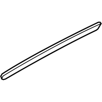 Volkswagen Rabbit Door Moldings - 1K3-867-440-3AT