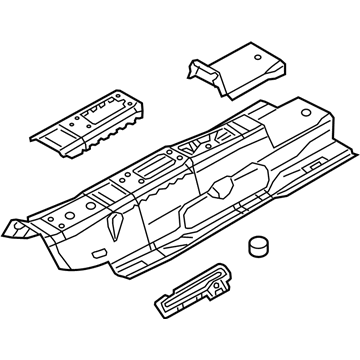 Volkswagen Tiguan Floor Pan - 5QF-803-067-A