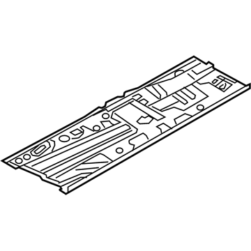 Volkswagen Tiguan Floor Pan - 5Q0-803-205-F