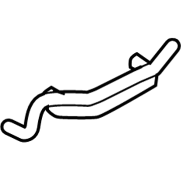 2006 Volkswagen Beetle Radiator Hose - 1C0-121-086-S