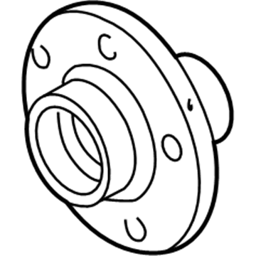 Volkswagen Jetta Wheel Hub - 1J0-407-613-G