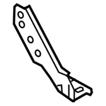 Volkswagen 7P6-858-506 Crossmember Retainer Plate