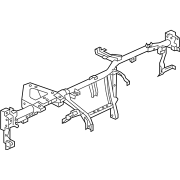 Volkswagen 7P0-858-045-J Crossmember