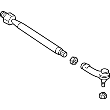 Volkswagen R32 Tie Rod End - 8N0-422-803-D
