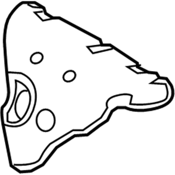 Volkswagen Beetle Exhaust Heat Shield - 07K-253-041-B