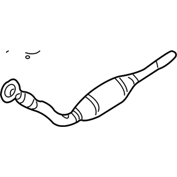Volkswagen Beetle Catalytic Converter - 1J0-254-508-S