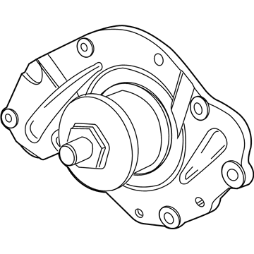 Volkswagen Routan Water Pump - 7B0-121-011-D