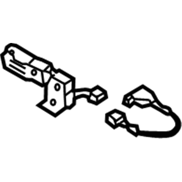 Volkswagen Phaeton Hood Latch - 3D0-823-509-D