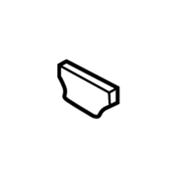 Volkswagen 3D0-823-187-A-B41 Lock Cover