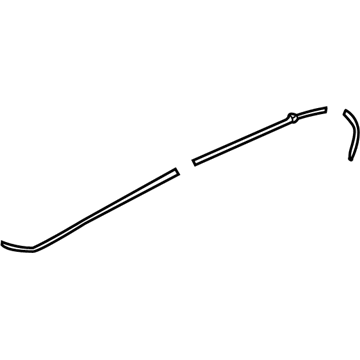 Volkswagen Phaeton Hood Release Cable - 3D0-823-535-E