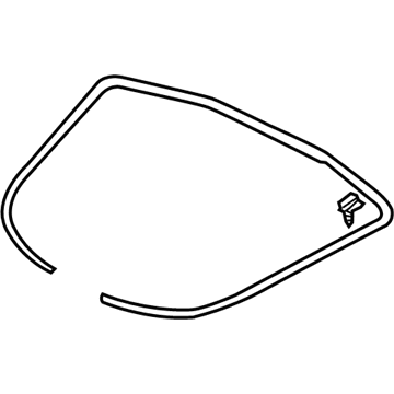 Volkswagen 3D0-823-707-D Surround Weatherstrip