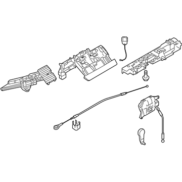 Volkswagen 1Y0-868-851-B Hinge Cover