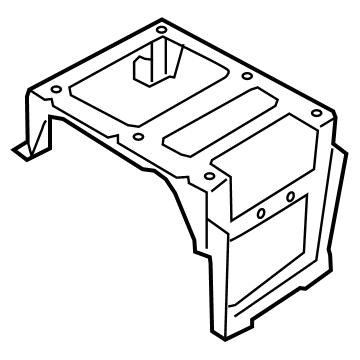 Volkswagen 3CN-864-107 Rear Bracket