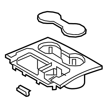 Volkswagen 3CN-864-263-G-DAF Trim Plate