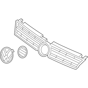 Volkswagen 7P6-853-651-K-ZLL
