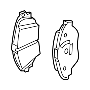 Volkswagen GTI Brake Pad Set - 3Q0-698-151-K