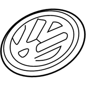 Volkswagen 038-103-940-F Emblem