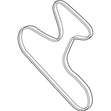 Volkswagen Touareg Drive Belt - 022-145-933-P