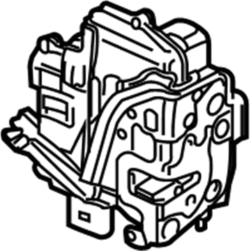 Volkswagen Eos Door Lock - 1P1-837-016-A