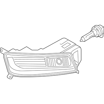 Volkswagen CC Fog Light - 3C8-941-699