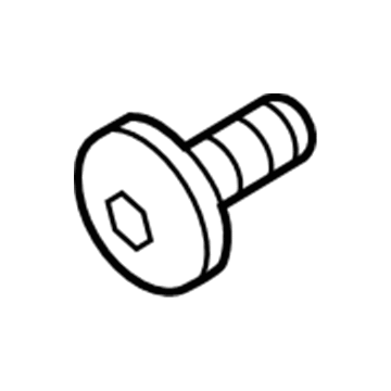 Volkswagen N-911-605-01 Fog Lamp Screw