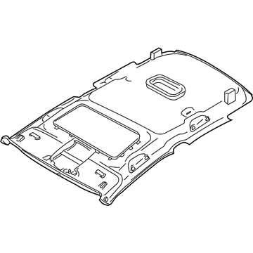 Volkswagen 1K3-867-502-A-6K8 Headliner