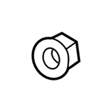 Volkswagen WHT-009-053 Power Booster Nut