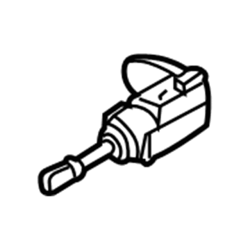 Volkswagen Touareg Door Lock Cylinder - 107-837-167-ND