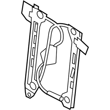 Volkswagen CC Window Regulator - 3C8-839-462-M