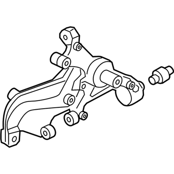 Volkswagen GTI Steering Knuckle - 5QM-505-435