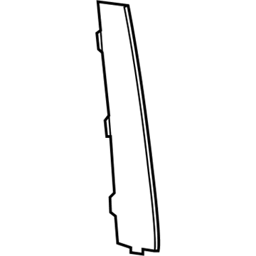 Volkswagen Golf R Door Moldings - 5K4-837-901-A-041