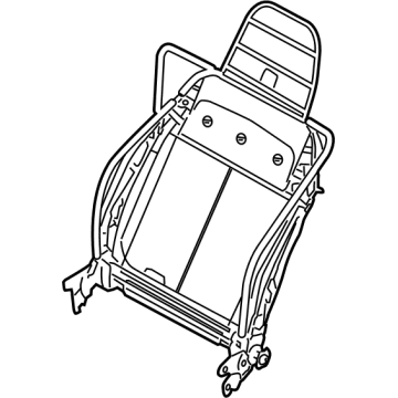 Volkswagen 1J3-881-045-MP Seat Back Frame