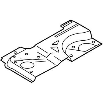 Volkswagen Rabbit Floor Pan - 1K6-813-200