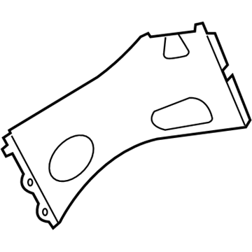 Volkswagen 1C0-867-761-K-B41 Corner Trim