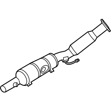 Volkswagen Catalytic Converter - 5C0-253-059-AM