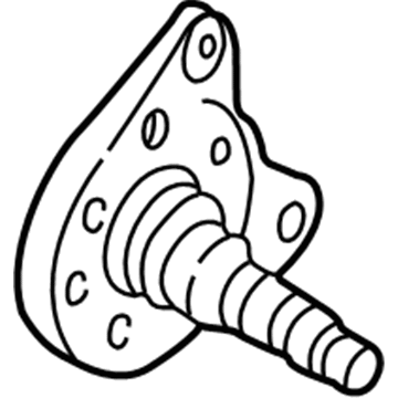 Volkswagen Jetta Stub Axle - 305-501-117-1