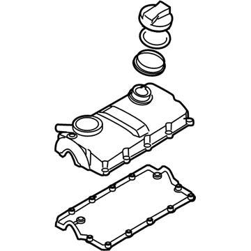 Volkswagen Passat Valve Cover - 038-103-469-AE