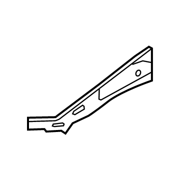 Volkswagen 5G0-809-148-A Upper Inner Rail