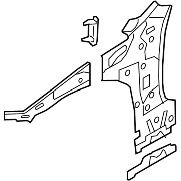 Volkswagen 5G1-802-124-A Inner Reinforcement