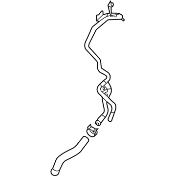 Volkswagen Golf SportWagen Coolant Pipe - 04L-121-070-AB