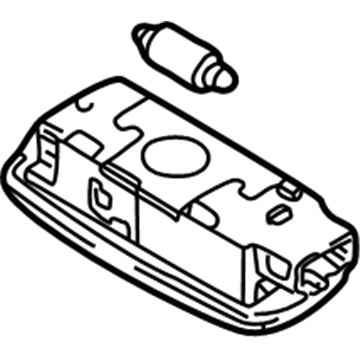 Volkswagen 3B0-947-291-B-B41 Interior Lamp