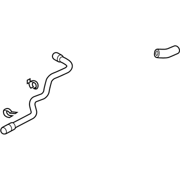 Volkswagen Touareg Radiator Hose - 7L0-122-101-E