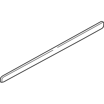 Volkswagen Rabbit Door Moldings - 1K3-853-515-9B9