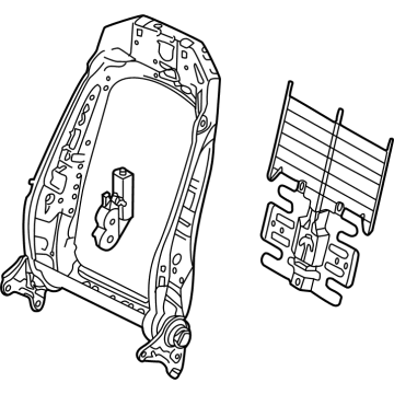 Volkswagen 1EA-881-045-H Seat Back Frame