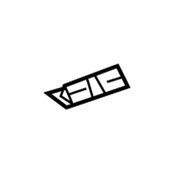 Volkswagen 3D0-858-745 Hinge