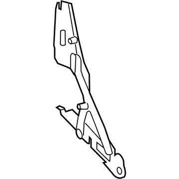 2005 Volkswagen Jetta Door Hinge - 1K5-827-301-A