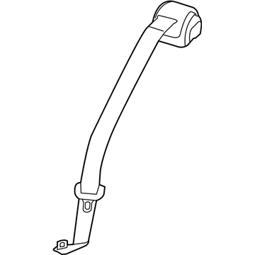 Volkswagen Beetle Seat Belt - 5C5-857-806-D-RAA