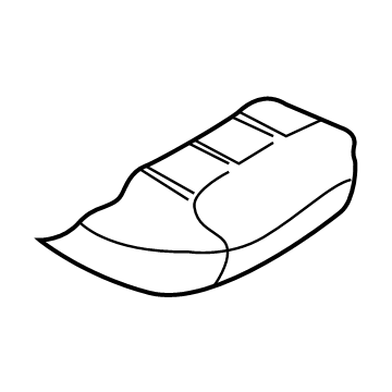 Volkswagen Golf Seat Cushion Pad - 1J0-885-375-AS